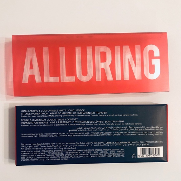 HUDA BEAUTY 💋 Matte Liquid Lipstick - Picture 4 of 4